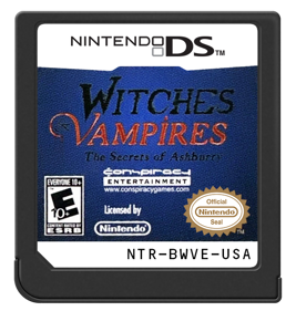 Witches & Vampires: The Secrets of Ashburry - Cart - Front (North America) - 571x600