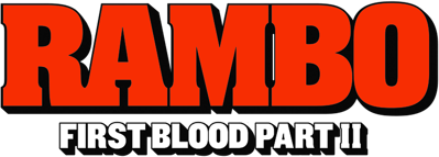 Rambo: First Blood Part II - Clear Logo (North America) - 1200x430