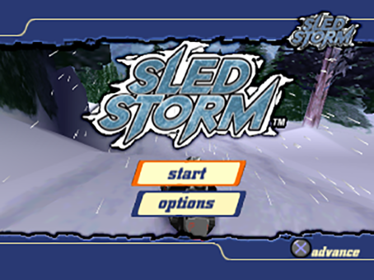 Sled Storm - Screenshot - Game Select (World) - 640x480