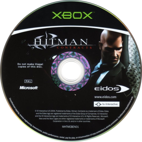 Hitman: Contracts - Disc (Europe) - 766x767