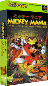 Mickey Mania: The Timeless Adventures of Mickey Mouse - Box - 3D (Japan) - 505x905