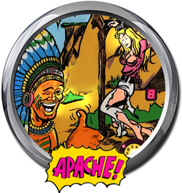 Apache! - Fanart - Cart - Front (World) - 887x937