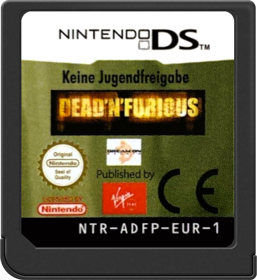 Touch the Dead - Cart - Front (Europe) - 517x564