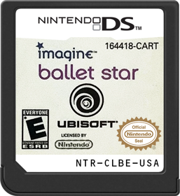 Imagine: Ballet Star - Cart - Front (North America) - 517x564