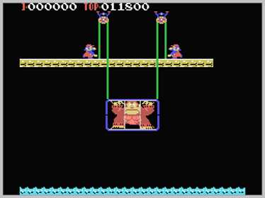 DK Jr. Arcade - Screenshot - Gameplay (World) - 256x192