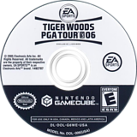 Tiger Woods PGA Tour 06 - Disc (North America) - 160x160