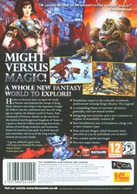 King's Bounty: Armored Princess - Box - Back (World) - 567x800