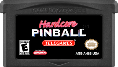 Hardcore Pinball - Cart - Front (North America) - 1000x574