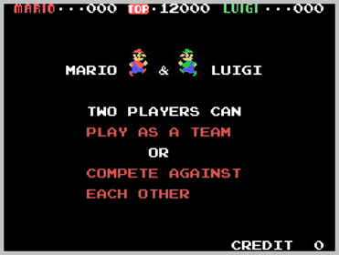 Mario Bros. - Screenshot - Game Select (World) - 262x198