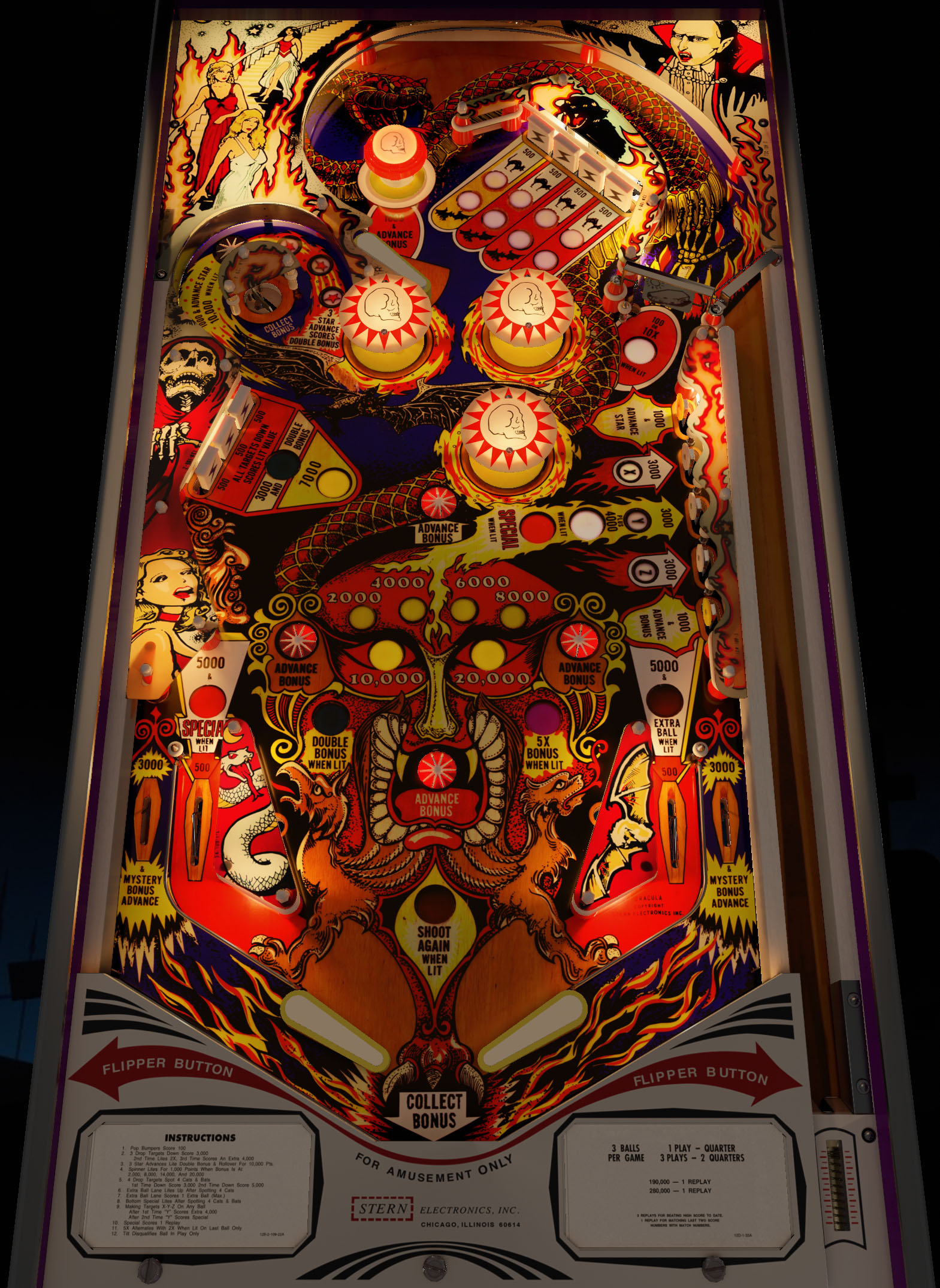 Illustration of Dracula