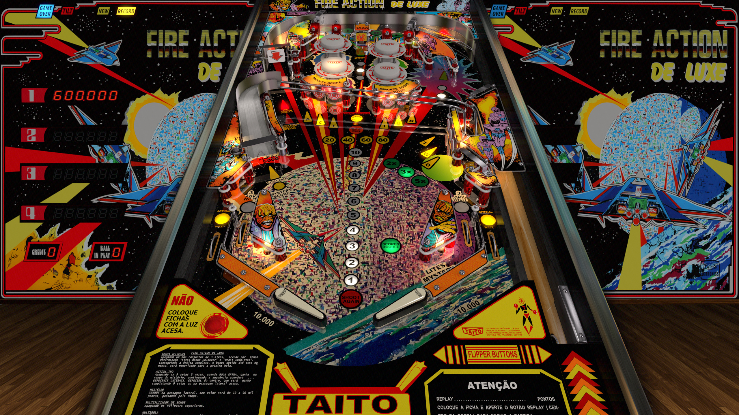 Illustration of Fire Action De Luxe