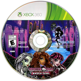 Monster High: New Ghoul in School - Disc (North America) - 1421x1421