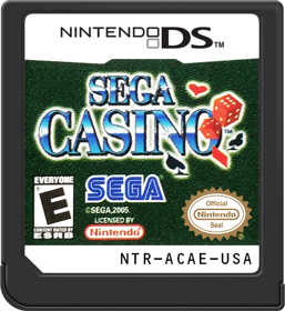 Sega Casino - Cart - Front (North America) - 517x564