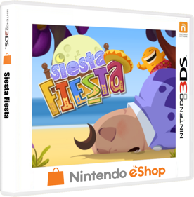 Siesta Fiesta - Box - 3D (World) - 841x856