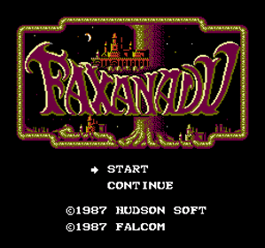 Faxanadu - Screenshot - Game Title (World) - 256x240