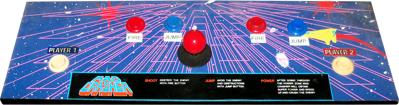 Mad Crasher - Arcade - Control Panel (United States) - 2247x591