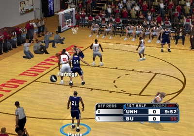 College Hoops 2K7 - Screenshot - Gameplay (North America) - 640x448