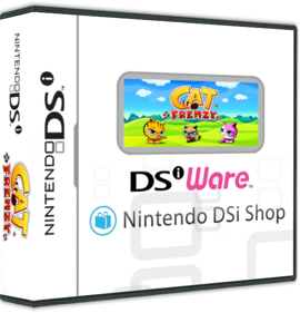 Cat Frenzy - Box - 3D (World) - 575x598