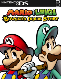 Mario & Luigi: Bowser's Inside Story - Fanart - Box - Front (North America) - 500x646