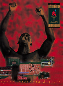 Olympic Games: Atlanta 1996 - Advertisement Flyer - Front (United Kingdom) - 1610x2200