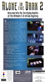 Alone in the Dark 2 - Box - Back (North America) - 1196x2156