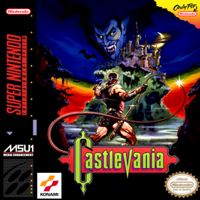Castlevania - Box - Front (North America) - 1418x1418