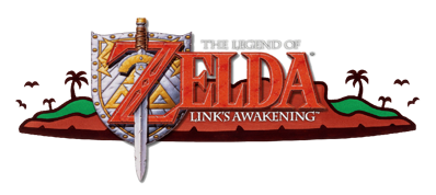 The Legend of Zelda: Link's Awakening - Clear Logo (Europe) - 1045x467