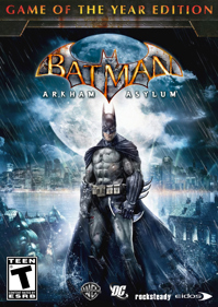 Batman: Arkham Asylum Game of the Year Edition - Box - Front (North America) - 1063x1500