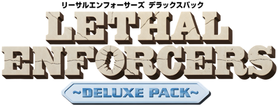 Lethal Enforcers I & II - Clear Logo (Japan) - 4500x1729