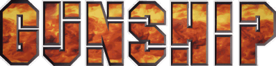 Gunship - Clear Logo (World) - 2400x581