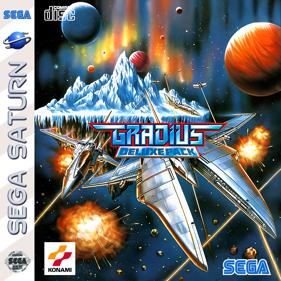 Gradius: Deluxe Pack - Fanart - Box - Front (North America) - 709x709
