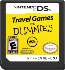 Travel Games for Dummies - Cart - Front (North America) - 517x564