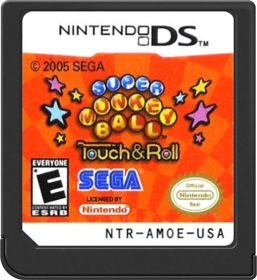 Super Monkey Ball: Touch & Roll - Cart - Front (North America) - 517x564