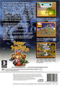 Myth Makers: Super Kart GP - Box - Back (Europe) - 563x800