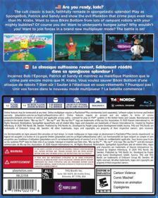 Spongebob Squarepants Battle for Bikini Bottom: Rehydrated - Box - Back (North America) - 638x800