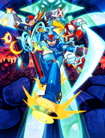 Mega Man X8 - Fanart - Background (Japan) - 1093x1438