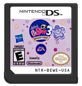 Littlest Pet Shop 3: Biggest Stars Purple Team - Cart - Front (North America) - 571x600