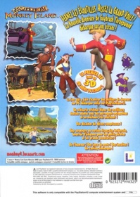 Escape from Monkey Island - Box - Back (France) - 483x680