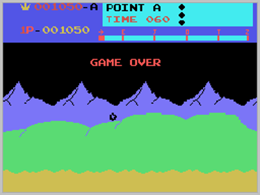 Moon Patrol (Prototype) - Screenshot - Game Over (World) - 256x192