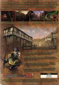 The Elder Scrolls III: Morrowind - Box - Back (North America) - 556x800