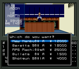 Shin Megami Tensei - Screenshot - Gameplay (World) - 256x224