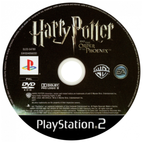 Harry Potter and the Order of the Phoenix - Disc (Europe) - 600x600