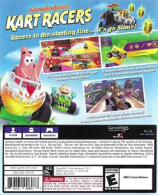 Nickelodeon Kart Racers - Box - Back (North America) - 645x800