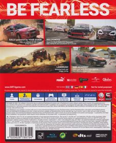 DiRT 4 - Box - Back (Europe) - 649x800