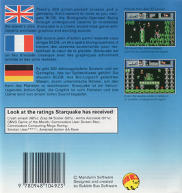 Star Quake - Box - Back (Europe) - 1462x1544