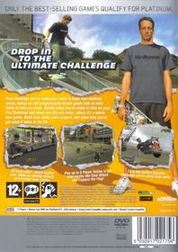 Tony Hawk's Pro Skater 4 - Box - Back (Europe) - 565x800