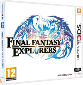 Final Fantasy: Explorers - Box - 3D (Europe) - 841x856