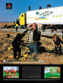 Ape Escape - Advertisement Flyer - Front (United States) - 1669x2200