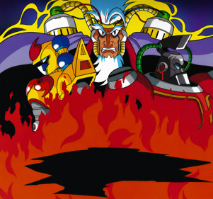 Mega Man X3 - Fanart - Background (Japan) - 1299x1211