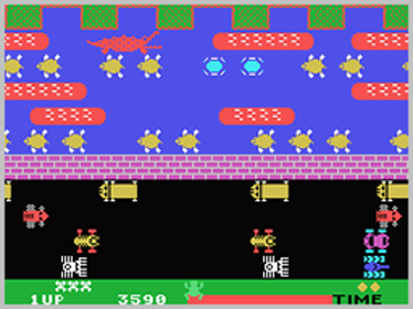 Frogger - Screenshot - Gameplay (North America) - 256x192